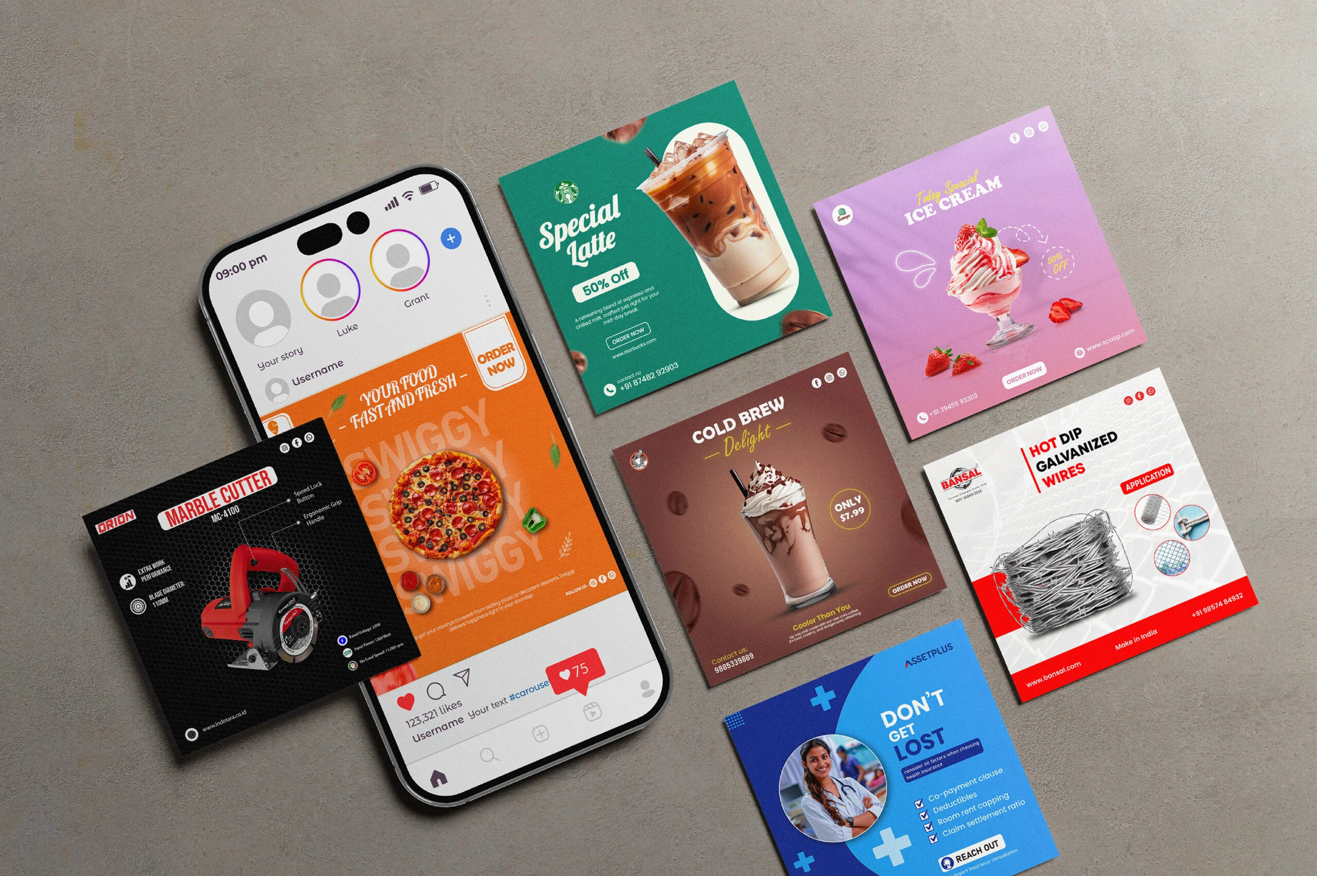 SOCIAL MEDIA CREATIVES